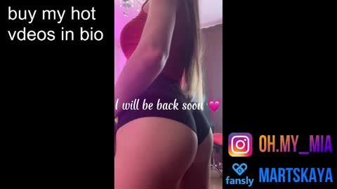 Snapshot of mia4sin chatting on 10/20/25, 09:43 Mia Martskaya online show from 10/20/25, 09:43