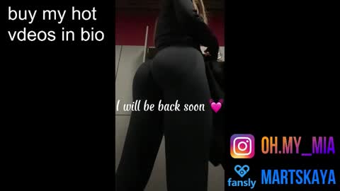 Snapshot of mia4sin chatting on 10/30/25, 10:38 Mia Martskaya online show from 10/30/25, 10:38