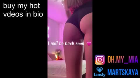 Snapshot of mia4sin chatting on 11/12/25, 09:21 Mia Martskaya online show from 11/12/25, 09:21