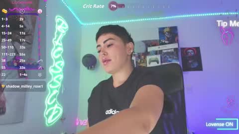 Snapshot of milley_rose chatting on 10/13/25, 10:54 Im girl my name is Johana online show from 10/13/25, 10:54