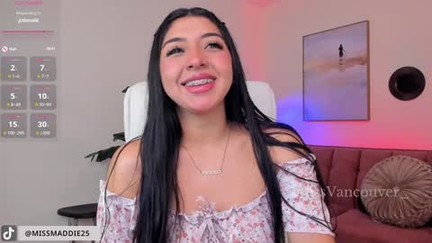 Snapshot of missvancouver_ chatting on 01/20/25, 11:54 Mafe Jimenez online show from 01/20/25, 11:54