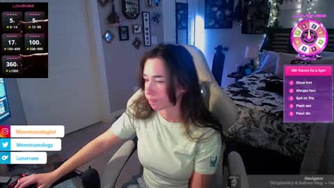 Snapshot of monstrumologist chatting on 01/21/25, 12:36 Lydia Mooney online show from 01/21/25, 12:36