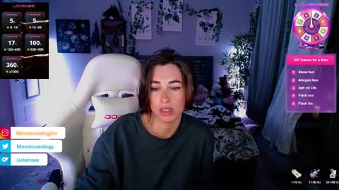 Snapshot of monstrumologist chatting on 02/06/25, 01:16 Lydia Mooney online show from 02/06/25, 01:16