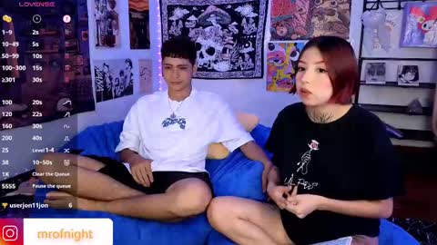 Snapshot of mr_of_nightt chatting on 02/13/25, 04:32 Daniel and Sara online show from 02/13/25, 04:32