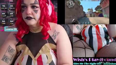 Snapshot of nevermakeawish chatting on 10/08/25, 05:38 Wishs Playground online show from 10/08/25, 05:38