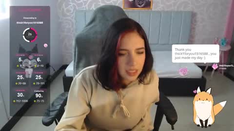 Snapshot of ninfa_ch chatting on 12/29/24, 02:31 Ninfa  online show from 12/29/24, 02:31