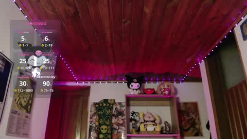 Snapshot of ninfa_ch chatting on 10/23/25, 02:11 Ninfa  online show from 10/23/25, 02:11