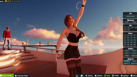 Snapshot of oona_00 chatting on 01/10/25, 12:26 Oona online show from 01/10/25, 12:26