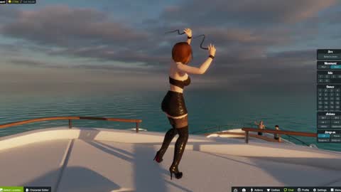 Snapshot of oona_00 chatting on 02/08/25, 11:22 Oona online show from 02/08/25, 11:22