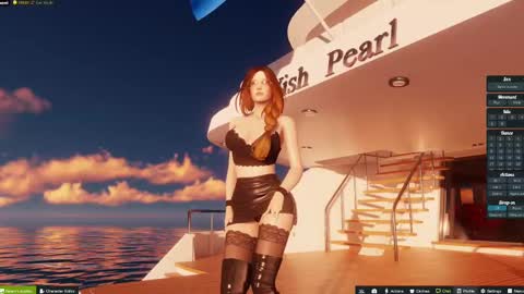 Snapshot of oona_00 chatting on 02/23/25, 11:55 Oona online show from 02/23/25, 11:55