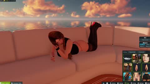 Snapshot of oona_00 chatting on 02/24/25, 11:43 Oona online show from 02/24/25, 11:43