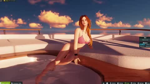 Snapshot of oona_00 chatting on 02/26/25, 03:19 Oona online show from 02/26/25, 03:19