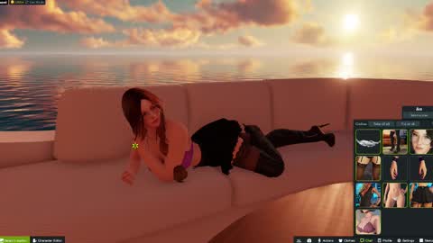 Snapshot of oona_00 chatting on 03/08/25, 12:09 Oona online show from 03/08/25, 12:09