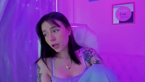 Snapshot of purple_slut_ chatting on 02/16/25, 07:49 Anna online show from 02/16/25, 07:49