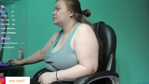 Snapshot of queensami7 chatting on 01/27/25, 10:49 Samantha online show from 01/27/25, 10:49