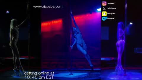 Snapshot of riababe chatting on 03/07/25, 03:29 ria online show from 03/07/25, 03:29