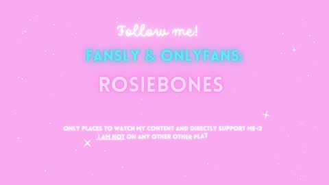 Snapshot of rosiebones chatting on 12/05/24, 11:07 Rosie Bones online show from 12/05/24, 11:07
