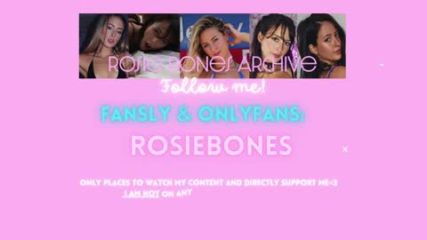 Snapshot of rosiebones chatting on 12/16/24, 12:59 Rosie Bones online show from 12/16/24, 12:59