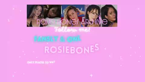 Snapshot of rosiebones chatting on 02/22/25, 07:58 Rosie Bones online show from 02/22/25, 07:58