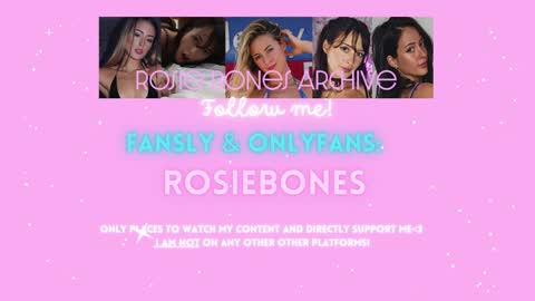 Snapshot of rosiebones chatting on 03/07/25, 07:38 Rosie Bones online show from 03/07/25, 07:38