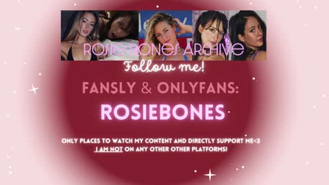 Rosie Bones online show from 10/07/25, 09:12