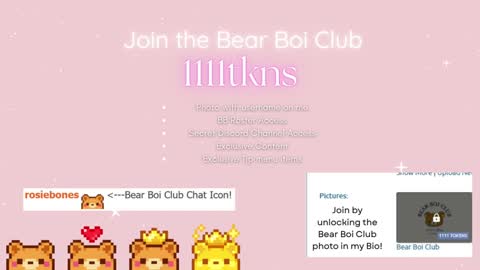 Rosie Bones online show from 10/31/25, 11:39