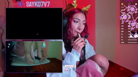 Snapshot of saiko7w7 chatting on 12/09/24, 11:34 OF 15 off - online show from 12/09/24, 11:34