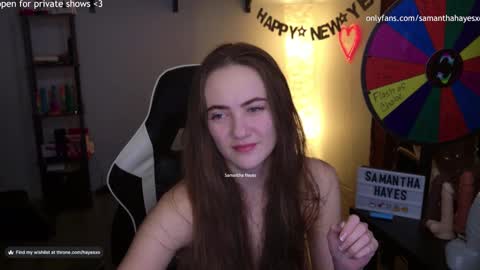 Snapshot of samanthahayesxoxo chatting on 01/14/25, 11:58 The Real Samantha Hayes haha online show from 01/14/25, 11:58