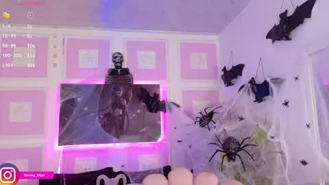 Snapshot of sammyblaer chatting on 10/17/25, 09:06 Samantha online show from 10/17/25, 09:06