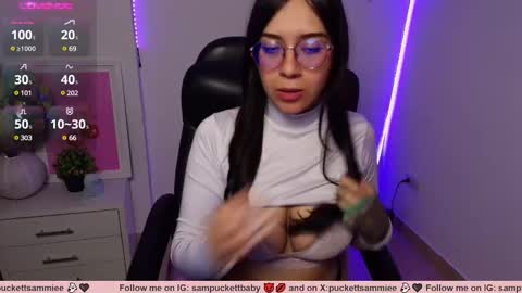 Snapshot of sampuckettbaby chatting on 03/02/25, 03:13 sampuckettbaby online show from 03/02/25, 03:13