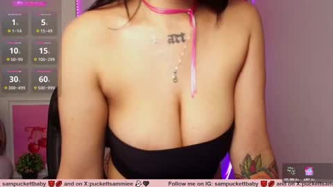 Snapshot of sampuckettbaby chatting on 03/06/25, 06:37 sampuckettbaby online show from 03/06/25, 06:37