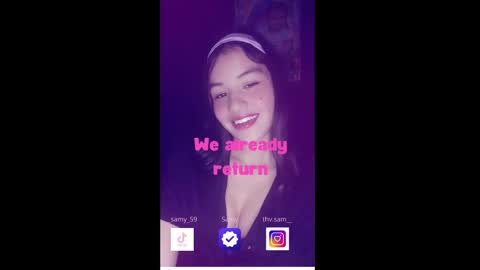 Snapshot of samymia chatting on 02/16/25, 04:31 miasamy online show from 02/16/25, 04:31