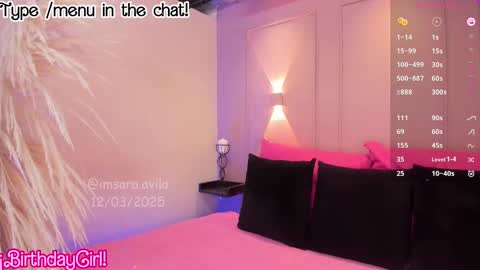 Snapshot of saraavila_ chatting on 03/12/25, 10:50 SaraAvila online show from 03/12/25, 10:50
