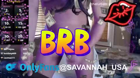 Snapshot of savannah_ts chatting on 03/01/25, 01:00 Onlyfans Savannah usa online show from 03/01/25, 01:00
