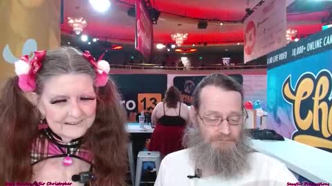 Sexy Sandra    and Sir Christopher online show from 01/17/25, 11:07