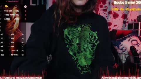 Snapshot of silentmary chatting on 10/24/25, 11:17 Allmylinkssilentmary666 online show from 10/24/25, 11:17