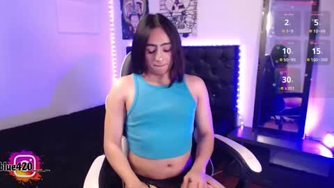 Snapshot of skyler__blue4 chatting on 10/17/25, 08:22 blue online show from 10/17/25, 08:22