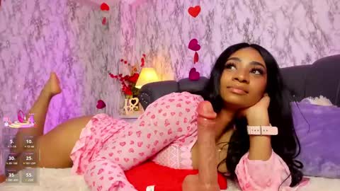 Snapshot of spicyamelia chatting on 02/14/25, 10:47 Amelia GTM-5 817 IG Spicychoco am online show from 02/14/25, 10:47