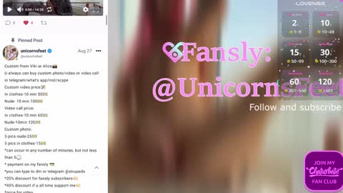 goddess online show from 01/21/25, 07:26