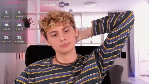 Snapshot of sunburn_boy chatting on 01/30/25, 08:43 Emilio online show from 01/30/25, 08:43