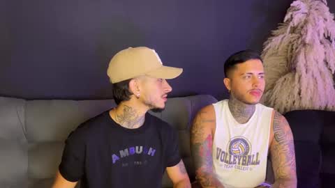 Snapshot of tattoguys_cums chatting on 02/18/25, 08:05 Jonathan Juan online show from 02/18/25, 08:05
