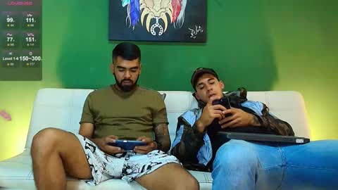 Snapshot of the_golden_boys chatting on 10/22/25, 01:39 SCOTT THEO KAMERON GENDERSON online show from 10/22/25, 01:39