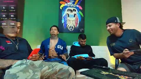 Snapshot of the_golden_boys chatting on 10/28/25, 12:25 SCOTT THEO KAMERON GENDERSON online show from 10/28/25, 12:25