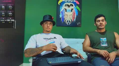 Snapshot of the_golden_boys chatting on 10/30/25, 02:35 SCOTT THEO KAMERON GENDERSON online show from 10/30/25, 02:35