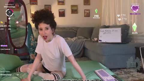 Snapshot of thewillownest chatting on 10/18/25, 05:03 thewillownest online show from 10/18/25, 05:03