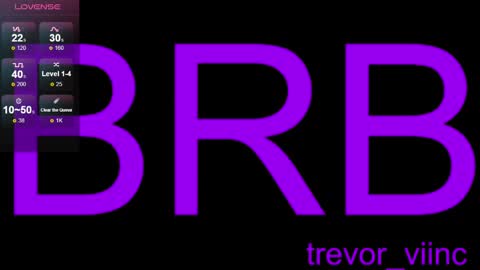 Snapshot of trevor_vinc chatting on 01/18/25, 03:38 trevor online show from 01/18/25, 03:38