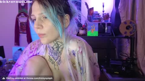 Snapshot of tricky_nymph chatting on 12/06/24, 05:09 Cassie online show from 12/06/24, 05:09