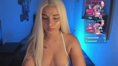 Snapshot of valentinna_5 chatting on 02/11/25, 02:46 Danielle Please help me to reach 300 thumbs up online show from 02/11/25, 02:46
