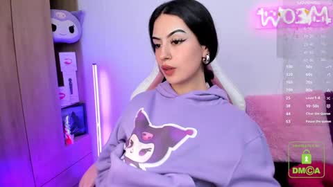Snapshot of violet_catt chatting on 02/27/25, 08:31 Violeta online show from 02/27/25, 08:31
