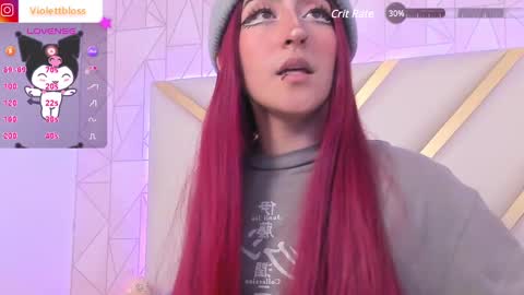 Snapshot of violettbloss chatting on 02/13/25, 03:18 Violeta online show from 02/13/25, 03:18